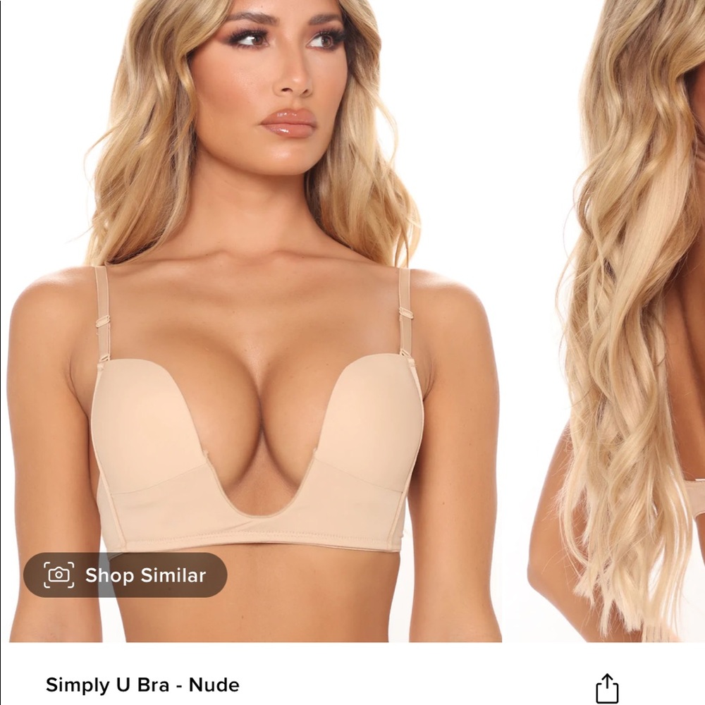 Strapless V Shape Bra 32B